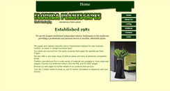 Desktop Screenshot of floridaplantscapes.co.uk